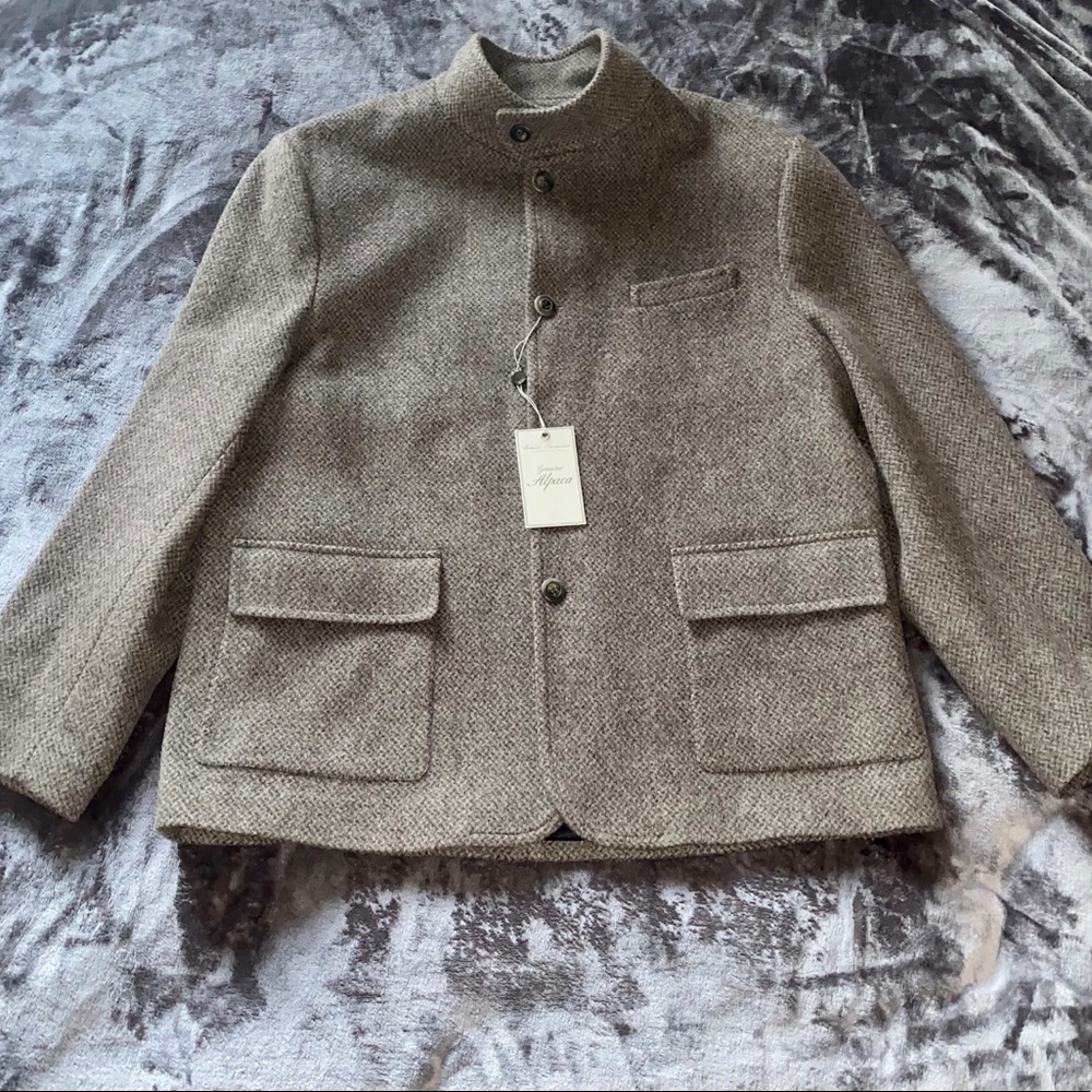NWT Daniel Cremieux Alpaca & Wool jacket, Size L